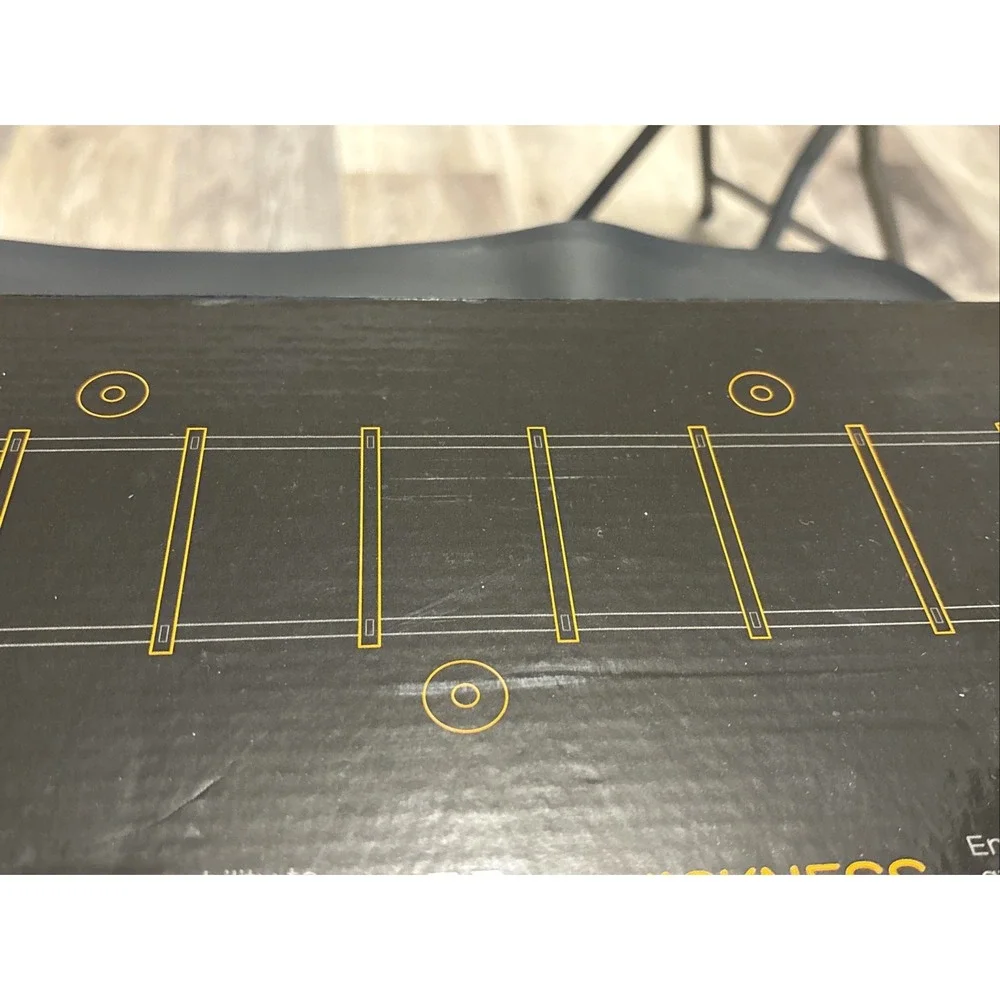 Mantra Sports 20ft Agility Ladder 12 Rung 8 Cones Speed Training Set